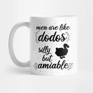 Dodos Männer Spruch Wortspiel flugunfähig Mug